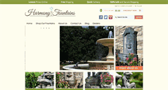 Desktop Screenshot of harmonyfountains.com